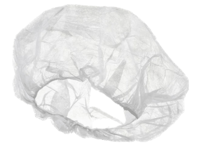 White Bouffant Caps
