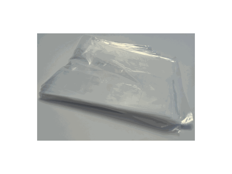 Clear polyethylene bags